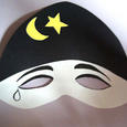Manualidades infantiles MáSCARA DE PIERROT