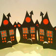 Manualidades infantiles CASA DE HALLOWEEN