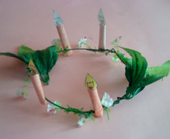 Corona de hada del bosque