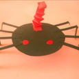 Manualidades infantiles ARAñA DE HALLOWEEN