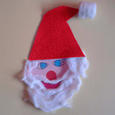 Manualidades infantiles CABEZA DE PAPá NOEL