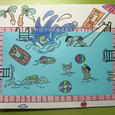 Manualidades infantiles PISCINA