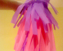 Peluca rosa