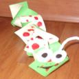Manualidades infantiles PAPER SNAKE