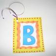 Labels with initials.