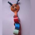 Manualidades infantiles CARDBOARD WORM