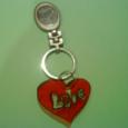 Heart keyring