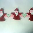 Manualidades infantiles SANTA CLAUS GARLAND 