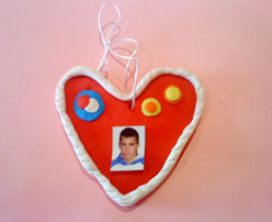 Medallón de corazón