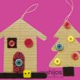 Manualidades infantiles CHRISTMAS TREE ORNAMENTS