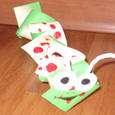 Manualidades infantiles SERPIENTE DE PAPEL