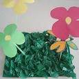 Manualidades infantiles JARDíN DE PRIMAVERA