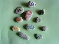 Piedras decoradas