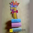 Manualidades infantiles GIRAFFE MESSAGE BEARER