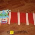 Manualidades infantiles CHINESE DRAGON PUPPET