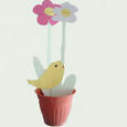 Manualidades infantiles MACETA CON FLOR
