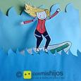 Manualidades infantiles SUMMER CARD