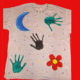 Manualidades infantiles CAMISETA PINTADA