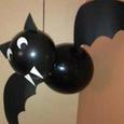 Manualidades infantiles MURCIéLAGO DE GLOBOS