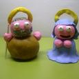 Figuras para el Belén: María y José