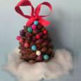 Manualidades infantiles PIñA-ARBOL DE NAVIDAD
