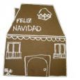 Manualidades infantiles TARJETA CASITA DE JENGIBRE