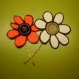 Manualidades infantiles FLORES-BOTóN