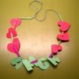 Manualidades infantiles COLGANTE DE SAN VALENT