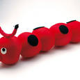 Manualidades infantiles ORUGA DIABLILLO