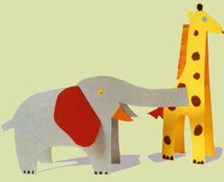 Animales de papel