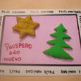 Manualidades infantiles TARJETA DE NAVIDAD