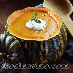 Crema de calabaza