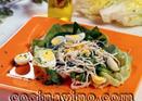 Recetas de cocina con ni&ntilde;os Ensalada de canónigos y gulas