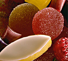Frutas de mazapán etapas 3