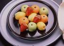 Recetas de cocina con ni&ntilde;os Frutas de mazapán