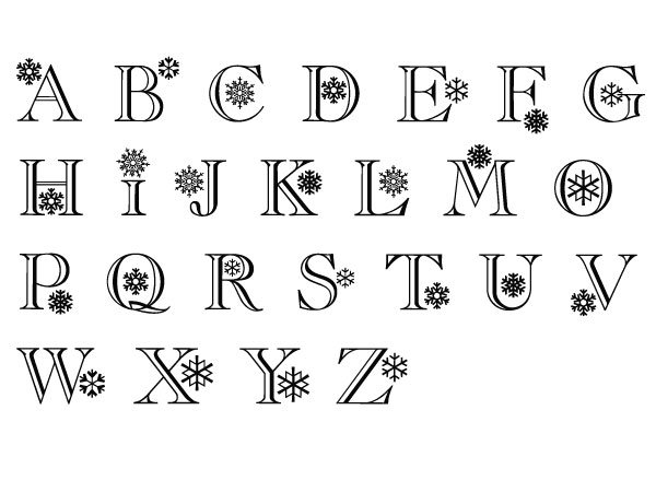DIBUJOS DE LETRAS NAVIDENAS dibujos de letras navidenas: