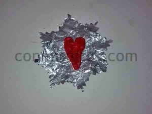 Corazones de pasta de sal. Manualidades de San Valentín