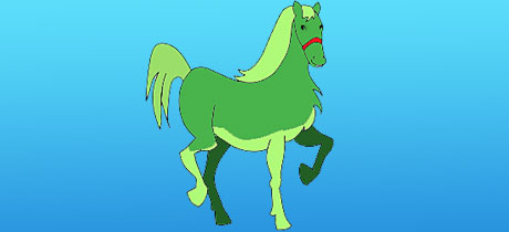 Canción del caballo verde para niños