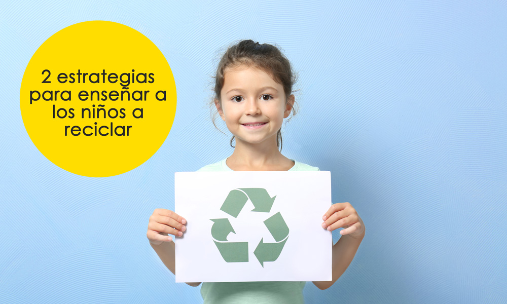 Enseñar a los niños a reciclar
