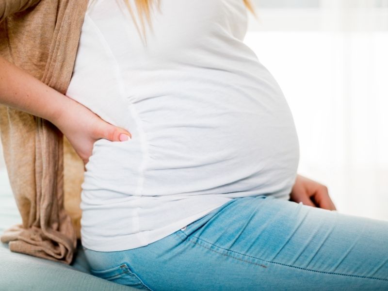 Molestias del embarazo: el tamaño del bebé