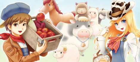 Harvest Moon: a new beginning. Juego infantil para Nintendo 3DS