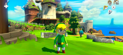 Zelda Wind Waker HD. Juego familiar para Nitendo Wii U