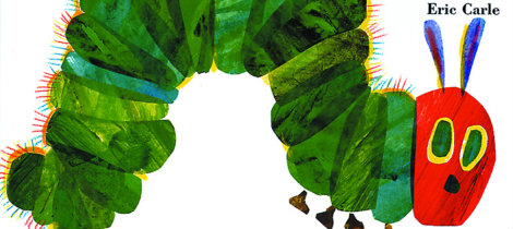 La pequeña oruga glotona. Libro ilustrado para niños