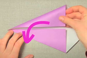 Elefante de origami, paso 2