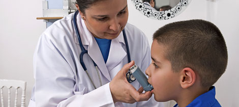 Síntomas asma en los niños