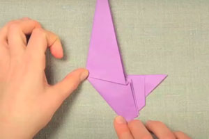Elefante de origami, paso 6