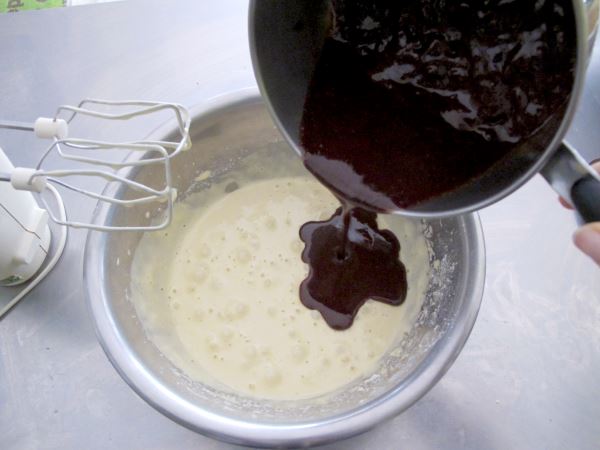 Receta de brownies de chocolate paso 6