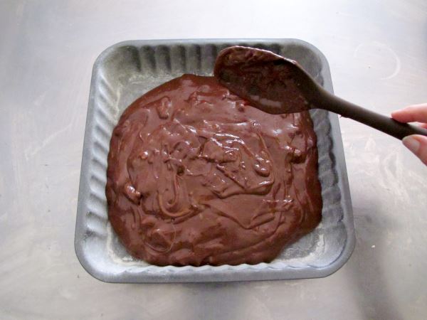Receta de brownies de chocolate paso 8