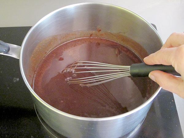 Receta infantil de crema de chocolate casera para untar paso 4