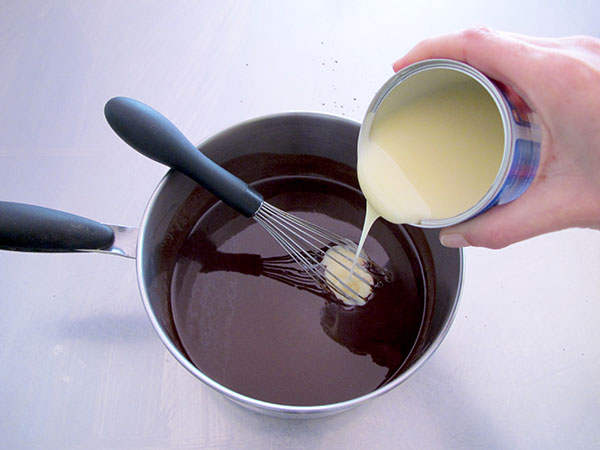 Receta infantil de crema de chocolate casera para untar paso 5